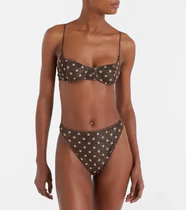 Oséree Oséree Lumière polka-dot bikini | Thumbnail 3 Oséree Oséree Lumière polka-dot bikini | Thumbnail 3