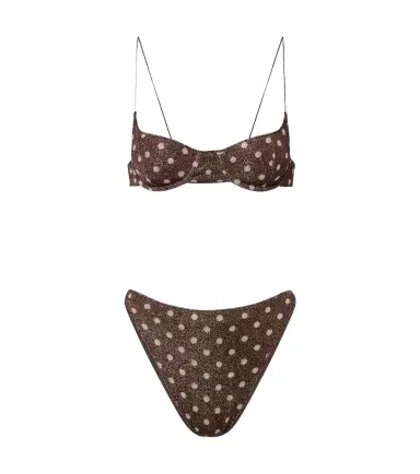 Oséree Oséree Lumière polka-dot bikini | Thumbnail 1 Oséree Oséree Lumière polka-dot bikini | Thumbnail 1