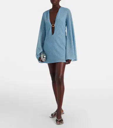 Oseree Oséree Lumière minidress | Thumbnail 2 Oseree Oséree Lumière minidress | Thumbnail 2