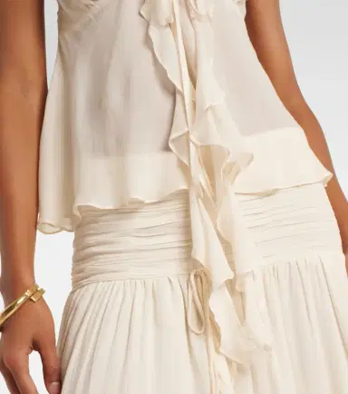 Poupette St Barth Camille ruffled camisole | Thumbnail 5 Poupette St Barth Camille ruffled camisole | Thumbnail 5