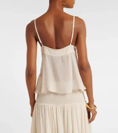 Poupette St Barth Camille ruffled camisole | Thumbnail 6 Poupette St Barth Camille ruffled camisole | Thumbnail 6