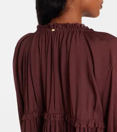 Poupette St Barth Moon ruffled blouse | Thumbnail 2 Poupette St Barth Moon ruffled blouse | Thumbnail 2