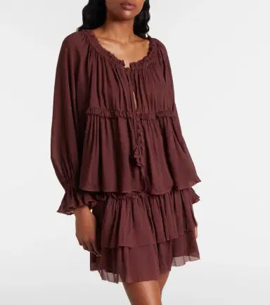 Poupette St Barth Moon ruffled blouse | Thumbnail 3 Poupette St Barth Moon ruffled blouse | Thumbnail 3