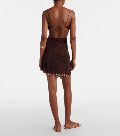 Oséree Oséree Lumière embellished beach cover-up | Thumbnail 3 Oséree Oséree Lumière embellished beach cover-up | Thumbnail 3