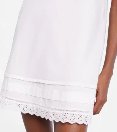 Poupette St Barth Livy ruffled cotton minidress | Thumbnail 3 Poupette St Barth Livy ruffled cotton minidress | Thumbnail 3
