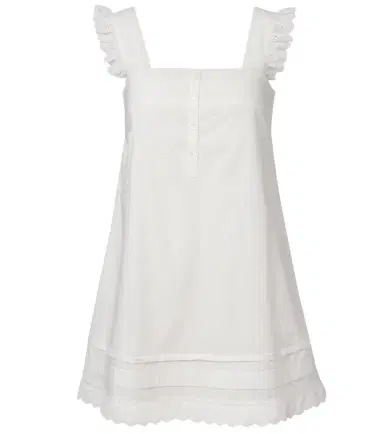 Poupette St Barth Livy ruffled cotton minidress | Thumbnail 1 Poupette St Barth Livy ruffled cotton minidress | Thumbnail 1