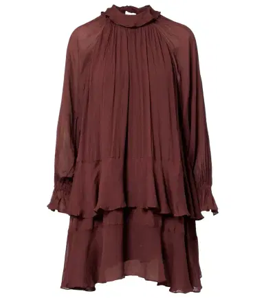 Poupette St Barth Dina ruffled minidress | Thumbnail 1 Poupette St Barth Dina ruffled minidress | Thumbnail 1
