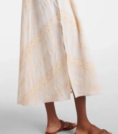 JULIET DUNN Embroidered cotton midi dress | Thumbnail 2 JULIET DUNN Embroidered cotton midi dress | Thumbnail 2