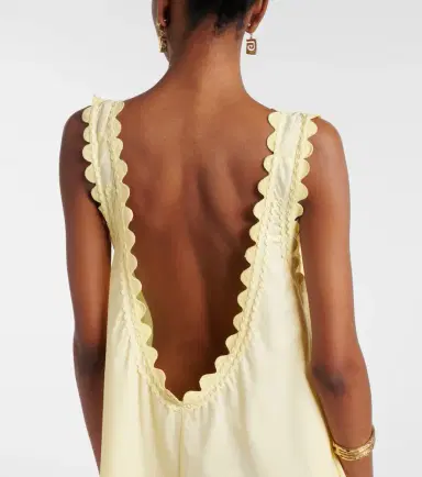 Juliet Dunn Embroidered cotton poplin minidress | Thumbnail 4 Juliet Dunn Embroidered cotton poplin minidress | Thumbnail 4