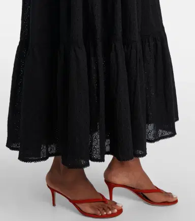Poupette St Barth Thelma strapless cotton maxi dress | Thumbnail 5 Poupette St Barth Thelma strapless cotton maxi dress | Thumbnail 5