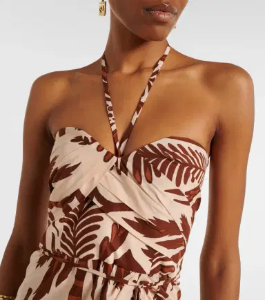 Poupette St Barth Collina printed cotton midi dress | Thumbnail 5 Poupette St Barth Collina printed cotton midi dress | Thumbnail 5
