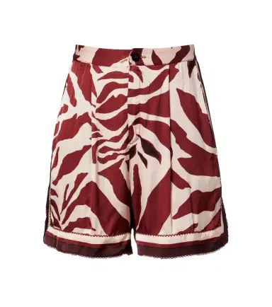 Poupette St Barth Isabelle printed satin shorts | Thumbnail 1 Poupette St Barth Isabelle printed satin shorts | Thumbnail 1