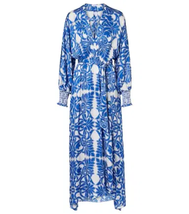 Poupette St Barth Kristen printed satin maxi dress | Thumbnail 1 Poupette St Barth Kristen printed satin maxi dress | Thumbnail 1