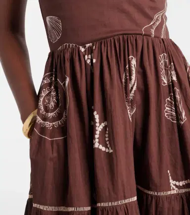 Poupette St Barth Milena printed cotton maxi dress | Thumbnail 2 Poupette St Barth Milena printed cotton maxi dress | Thumbnail 2