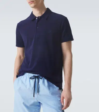 Vilebrequin Cotton-blend terry polo shirt | Thumbnail 2 Vilebrequin Cotton-blend terry polo shirt | Thumbnail 2
