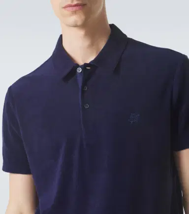 Vilebrequin Cotton-blend terry polo shirt | Thumbnail 4 Vilebrequin Cotton-blend terry polo shirt | Thumbnail 4