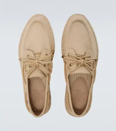 Vilebrequin Suede-trimmed canvas espadrilles | Thumbnail 4 Vilebrequin Suede-trimmed canvas espadrilles | Thumbnail 4