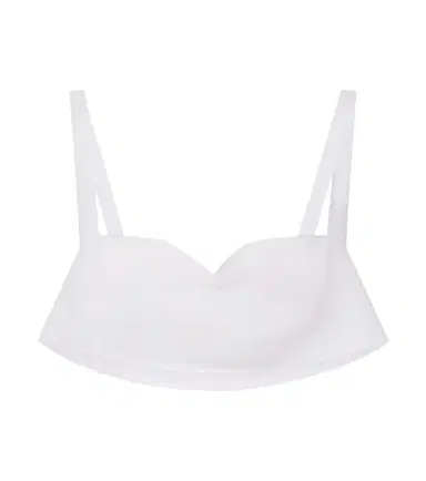 Prada Silk crêpe de chine bra top | Thumbnail 1 Prada Silk crêpe de chine bra top | Thumbnail 1