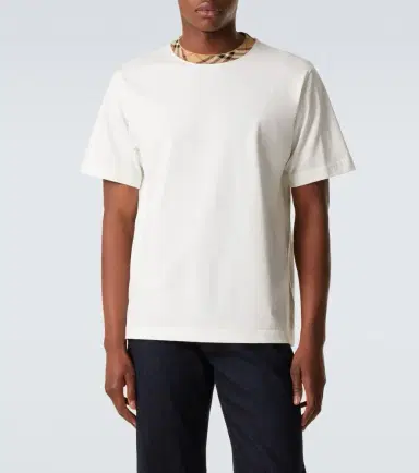 Burberry Check cotton jersey T-shirt | Thumbnail 2 Burberry Check cotton jersey T-shirt | Thumbnail 2