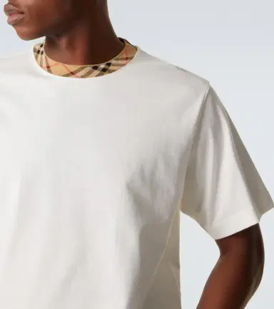Burberry Check cotton jersey T-shirt | Thumbnail 3 Burberry Check cotton jersey T-shirt | Thumbnail 3