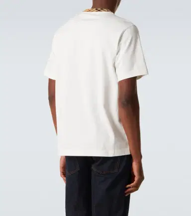 Burberry Check cotton jersey T-shirt | Thumbnail 4 Burberry Check cotton jersey T-shirt | Thumbnail 4