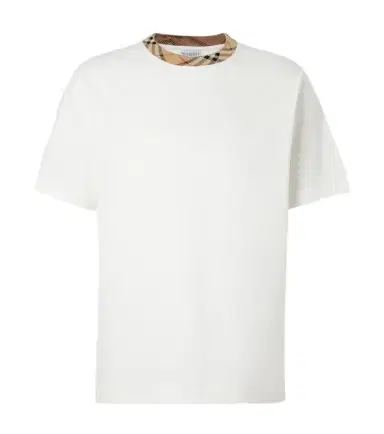 Burberry Check cotton jersey T-shirt | Thumbnail 1 Burberry Check cotton jersey T-shirt | Thumbnail 1