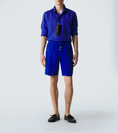 Vilebrequin Linen Bermuda shorts | Thumbnail 3 Vilebrequin Linen Bermuda shorts | Thumbnail 3