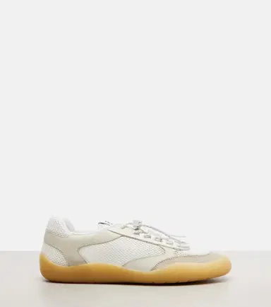 Prada Speedrock leather-trimmed sneakers | Thumbnail 2 Prada Speedrock leather-trimmed sneakers | Thumbnail 2