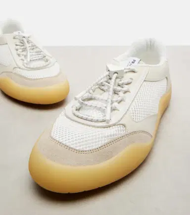 Prada Speedrock leather-trimmed sneakers | Thumbnail 3 Prada Speedrock leather-trimmed sneakers | Thumbnail 3
