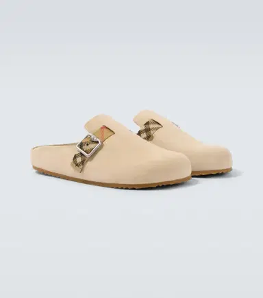 Burberry Urchin suede clogs | Thumbnail 5 Burberry Urchin suede clogs | Thumbnail 5