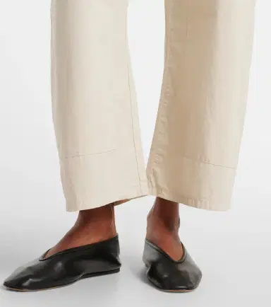 Leset Kyoto cropped cotton wide-leg pants | Thumbnail 5 Leset Kyoto cropped cotton wide-leg pants | Thumbnail 5