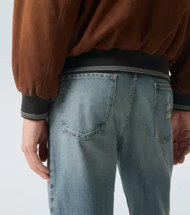 Miu Miu Suede bomber jacket | Thumbnail 6 Miu Miu Suede bomber jacket | Thumbnail 6