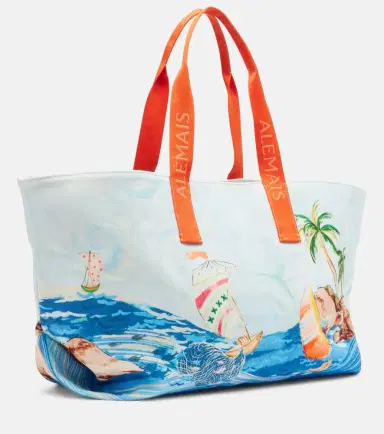 ALÉMAIS Alémais Printed cotton canvas tote bag | Thumbnail 3 ALÉMAIS Alémais Printed cotton canvas tote bag | Thumbnail 3