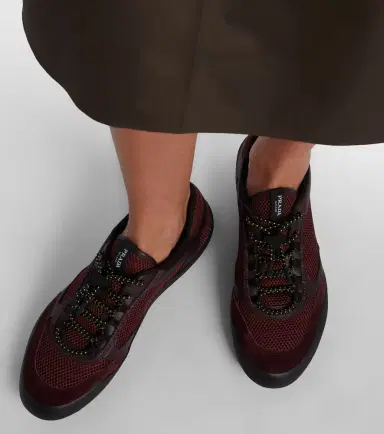 Prada Speedrock leather-trimmed sneakers | Thumbnail 6 Prada Speedrock leather-trimmed sneakers | Thumbnail 6