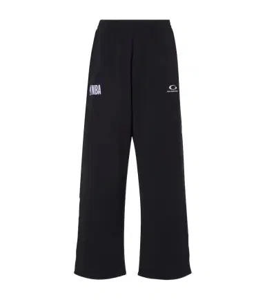 Balenciaga x NBA logo cotton fleece sweatpants | Thumbnail 1 Balenciaga x NBA logo cotton fleece sweatpants | Thumbnail 1