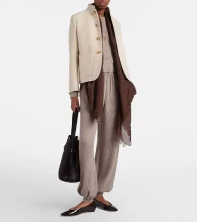 Loro Piana Ribbed-knit cashmere and silk cardigan | Thumbnail 6 Loro Piana Ribbed-knit cashmere and silk cardigan | Thumbnail 6