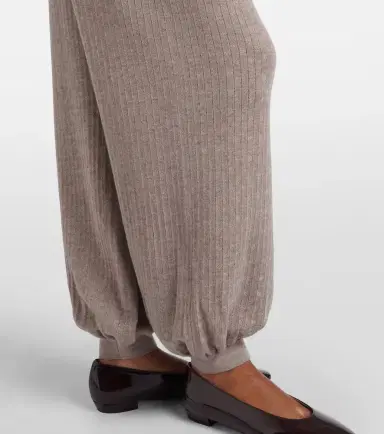 Loro Piana Cashmere and silk tapered pants | Thumbnail 5 Loro Piana Cashmere and silk tapered pants | Thumbnail 5