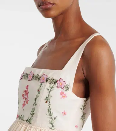 Agua by Agua Bendita Barbara floral cotton midi dress | Thumbnail 4 Agua by Agua Bendita Barbara floral cotton midi dress | Thumbnail 4