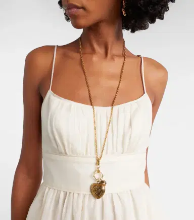 Zimmermann Como printed linen and silk midi dress | Thumbnail 3 Zimmermann Como printed linen and silk midi dress | Thumbnail 3