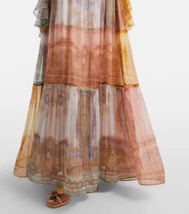 Zimmermann Como paisley silk-blend maxi dress | Thumbnail 4 Zimmermann Como paisley silk-blend maxi dress | Thumbnail 4