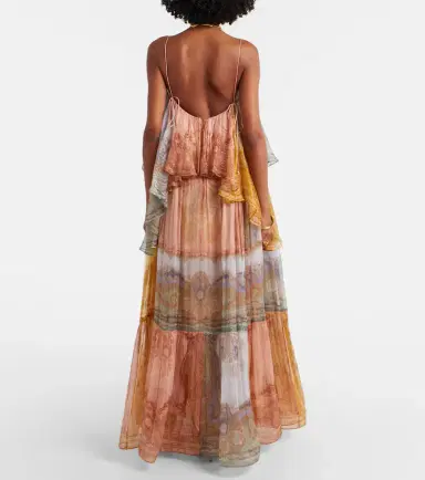 Zimmermann Como paisley silk-blend maxi dress | Thumbnail 5 Zimmermann Como paisley silk-blend maxi dress | Thumbnail 5
