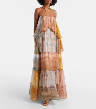 Zimmermann Como paisley silk-blend maxi dress | Thumbnail 6 Zimmermann Como paisley silk-blend maxi dress | Thumbnail 6