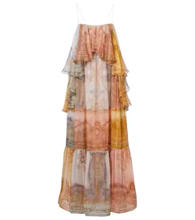 Zimmermann Como paisley silk-blend maxi dress | Thumbnail 1 Zimmermann Como paisley silk-blend maxi dress | Thumbnail 1