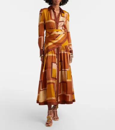 Zimmermann Como printed silk shirt dress | Thumbnail 2 Zimmermann Como printed silk shirt dress | Thumbnail 2