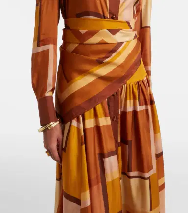 Zimmermann Como printed silk shirt dress | Thumbnail 3 Zimmermann Como printed silk shirt dress | Thumbnail 3