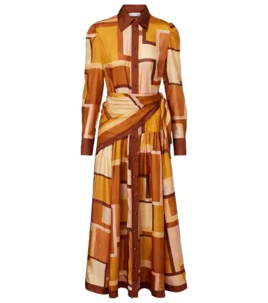 Zimmermann Como printed silk shirt dress | Thumbnail 1 Zimmermann Como printed silk shirt dress | Thumbnail 1