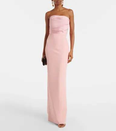 Solace London Afra satin-trimmed bustier gown | Thumbnail 5 Solace London Afra satin-trimmed bustier gown | Thumbnail 5