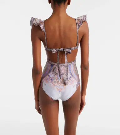 Zimmermann Como cutout printed swimsuit | Thumbnail 3 Zimmermann Como cutout printed swimsuit | Thumbnail 3