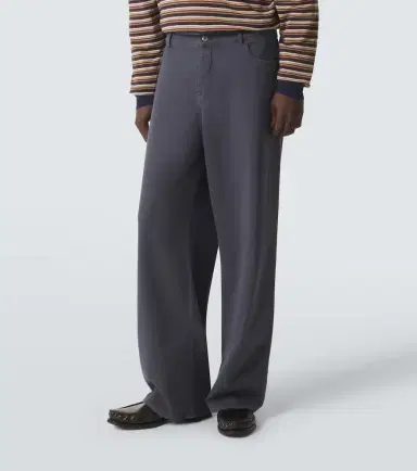 Miu Miu Embroidered wide-leg jeans | Thumbnail 2 Miu Miu Embroidered wide-leg jeans | Thumbnail 2