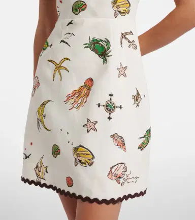Alemais Alémais Printed cotton minidress | Thumbnail 2 Alemais Alémais Printed cotton minidress | Thumbnail 2